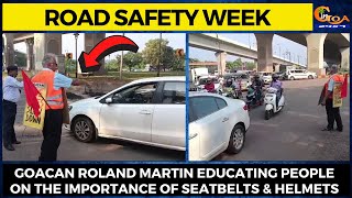 Road Safety Week- GOACAN Roland Martin educating people on the importance of seatbelts & helmets