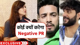 Falaq Naaz Reaction On Elvish Vs Abhishek's Negative PR Controversy | Exclusive Interview