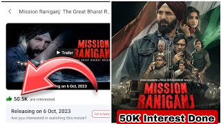Mission Raniganj Movie Crosses 50K Interest Rate On Bookmyshow, Akshay Kumar Film