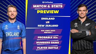 England vs New Zealand | ODI World Cup 2023 | Match Stats Preview, Pitch Report |  CricTracker