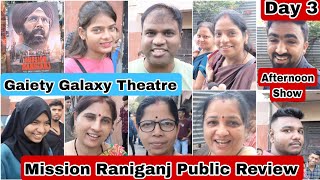 Mission Raniganj Movie Public Review Day 3 Afternoon Show At Gaiety Galaxy Theatre In Mumbai