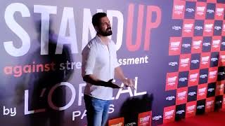 John Abraham At Stand Up Against Street Harassment Initiative