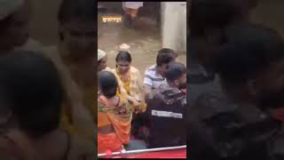 बुरहानपुर: ताप्ती नदी का बडा जलस्तर, सत्यारा घाट पर फांसे 10 लोगों का NDRF की टीम ने किया रेस्क्यू