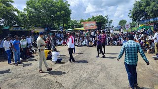 सड़क हादसों को लेकर जन आक्रोश, पंधाना रोड  सिरपुर फाटे पर ग्रामीणों ने किया चक्काजाम @TezNewsTv