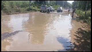 बिजनौर के नूरपुर में बारिश बनी आफत, जगह जगह जलभराव