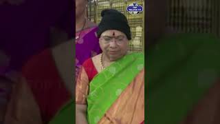 CM KCR Wife Shobha Rao Visits Tirumala | Tirupati | Cm Kcr | Telangana Cm | Shorts | Top Telugu Tv