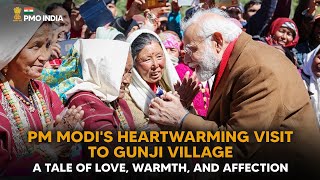 PM Modi's Heartwarming Visit to Gunji Village- A Tale of Love, Warmth, and Affection