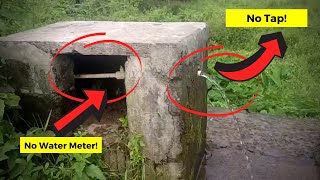Have you ever seen a PWD connection without a meter and tap? It’s true! Watch this video