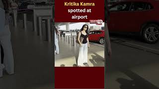 Mumbai: Kritika Kamra spotted at airport | #shortsvideo
