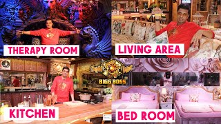 Inside Video Bigg Boss 17 House Tour European Theme | Living Area, Kitchen, Bedrooms, Therapy Room