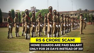 Home Guards are paid salary only for 26 days instead of 30! Cong smells rat; allege Rs. 6 crore scam