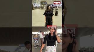 Nikita Dutta, Sanjana Sanghi Spotted At Mumbai Airport Arrival #nikitadutta #sanjanasanghi #shorts