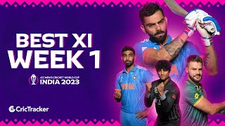 Best XI for the first week of Cricket World Cup 2023 | Best performers of ODI World Cup 2023