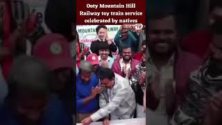 Tamil Nadu: 115th birthday of Ooty Mountain Hill Railway toy train service celebrated by natives