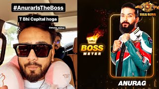 Bigg Boss 17 | Anurag Dobhal Ko Boss Meter Jitwane, Elvish Yadav Ne Lagaya Jor
