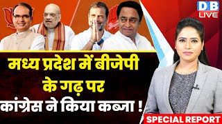 Madhya Pradesh में BJP के गढ़ पर Congress ने किया कब्जा ! Shivraj Singh | Rahul Gandhi | #dblive