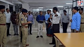 HYD District Election Officer GHMC Commissioner inspected the arrangements at the counting centers |