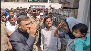 Akbaruddin Owaisi ne kiya Jahangirabad se Ghouse Nagar tak paidal dauraa  || SACHNEWS