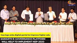 Goa logs onto digital portal to improve higher education.