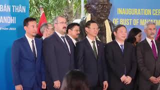 EAM: Remarks at the unveiling ceremony of the bust of Mahatma Gandhi in Ho Chi Minh, Vietnam