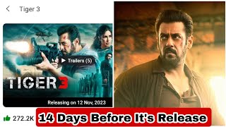 Tiger 3 Movie Crosses 270K Interest Rate On Bookmyshow 14 Days Before It's Release