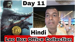 Leo Movie Box Office Collection Day 11 In Hindi Version