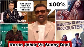 Karan Johar Indirectly Takes A Dig At Pathaan, Jawan Collection by asking Sunny Deol About Gadar 2!