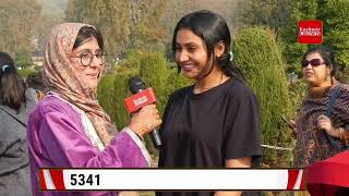 Kashmir Mai Tourists Ki Tadad Mai Izafa:Watch Special Report With Zehra Shafiq In Srinagar