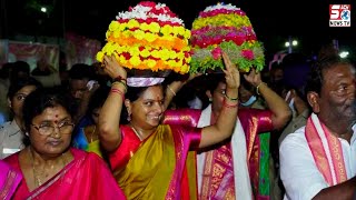 MLC K Kavitha participates in the Bathukamma Celebrations in Solapur, Maharashtra || SACHNEWS