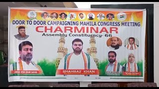 Congress ke Shahbaz khan ka Door to Door Campaigning our Mahila Congress Meeting || SACHNEWS