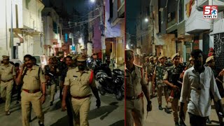 Bahadurpura Police station limits kishanbagh mein Police ka Flag March || SACHNEWS