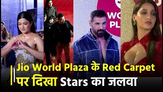 Jio World Plaza के Red Carpet पर दिखा Stars का जलवा, Deepika से लेकर Nora के Style ने मचाया तहलका