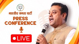 LIVE:BJP National Spokesperson Dr. Sambit Patra addresses press conference at BJP Head Office, Delhi