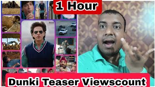 Dunki Teaser Record Breaking Viewscount In 1 Hour