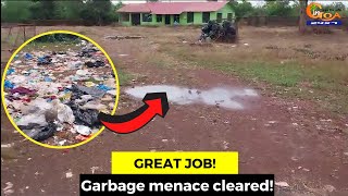 Garbage strewn across MRF plant in Loliem-Pollem finally cleared!