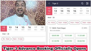 Tiger 3 Advance Booking Officially Opens In India In Big Way