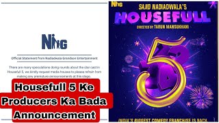Housefull 5 Ke Producers Ne Diya Bada Bayaan, Kya Kahaa Housefull Ki Casting Ke Baare Mein