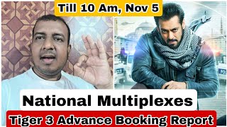 Tiger 3 Movie Advance Booking Report In Multiplexes Till 10 Am November 5, 2023