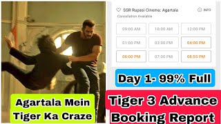 Tiger 3 Advance Booking Report Day 1 Rupasi Cinema, Agartala, Salman Khan Craze Is Next Level