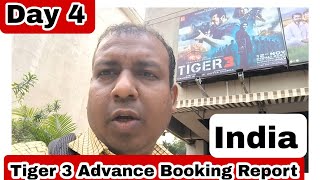 Tiger 3 Movie Advance Booking Report Day 4 In India, Salman Khan Film Showing Good Response