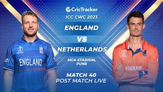 ???? ICC Men's ODI World Cup, NED vs ENG- Post-Match Analysis