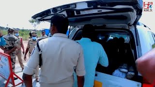 Minister E Dayakar rao ke convey ko rok kar police ne li talashi | SACHNEWS