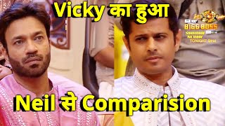 Bigg Boss 17 | Vicky Ka Hua Neil se Comparison...Social Media Par Bole Log Neil Se Kuch Sikho