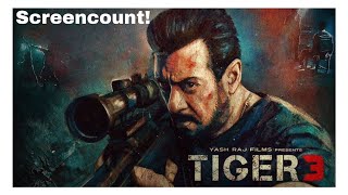 Tiger 3 Movie Screen Count Update, Will It Get Same Screens Like Jawan In India?