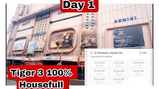 Tiger 3 Movie 100 Percent Housefull Show At Gaiety Galaxy Theatre On Day 1