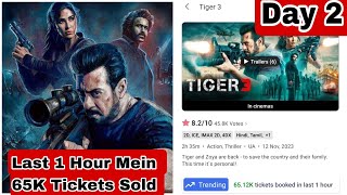 Tiger 3 Movie Sold 65000 Tickets On Bookmyshow Between 11.30 To 12.30 And Creates A New Record
