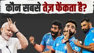 बताइए कौन सबसे तेज़ फेंकता है...? | PM Modi | Mohd. Shami | Jaspreet Bumrah | Mohd. Siraj