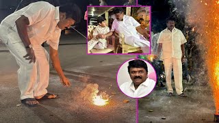 Telangana Ke Minister Talasani Srinivas Yadav Ne Manai Diwali Aur Pesh Ki Sab Ko Mubarakbad |