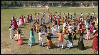 मीरापुर के ज्ञानस्थली में हुआ गरबा नृत्य का मनोहर कार्यक्रम आयोजित