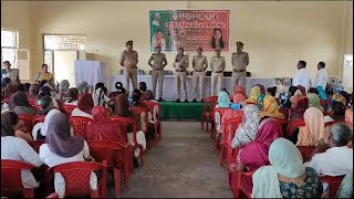 मीरापुर पुलिस ने मिशन शक्ति के तहत किया महिलाओ को जागरूक